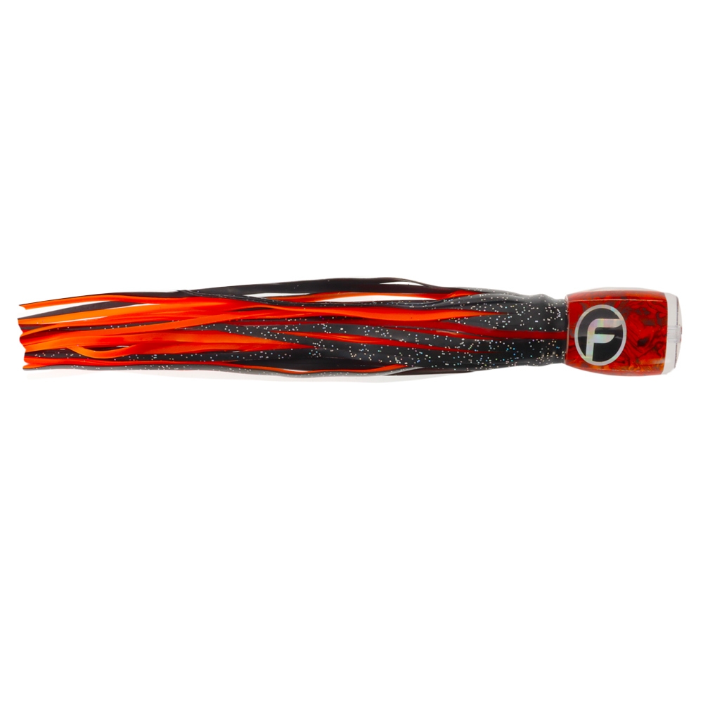 Fathom Offshore Pepal Grande Trolling Game Lure 35cm Black/Orange