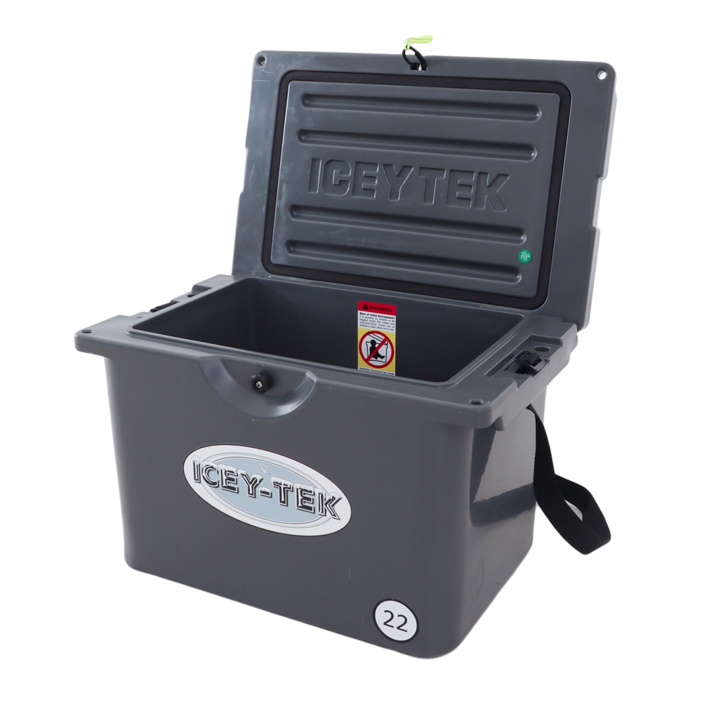 Icey-Tek Chilly Bin Cooler 22L Grey - Returned unit - used 
