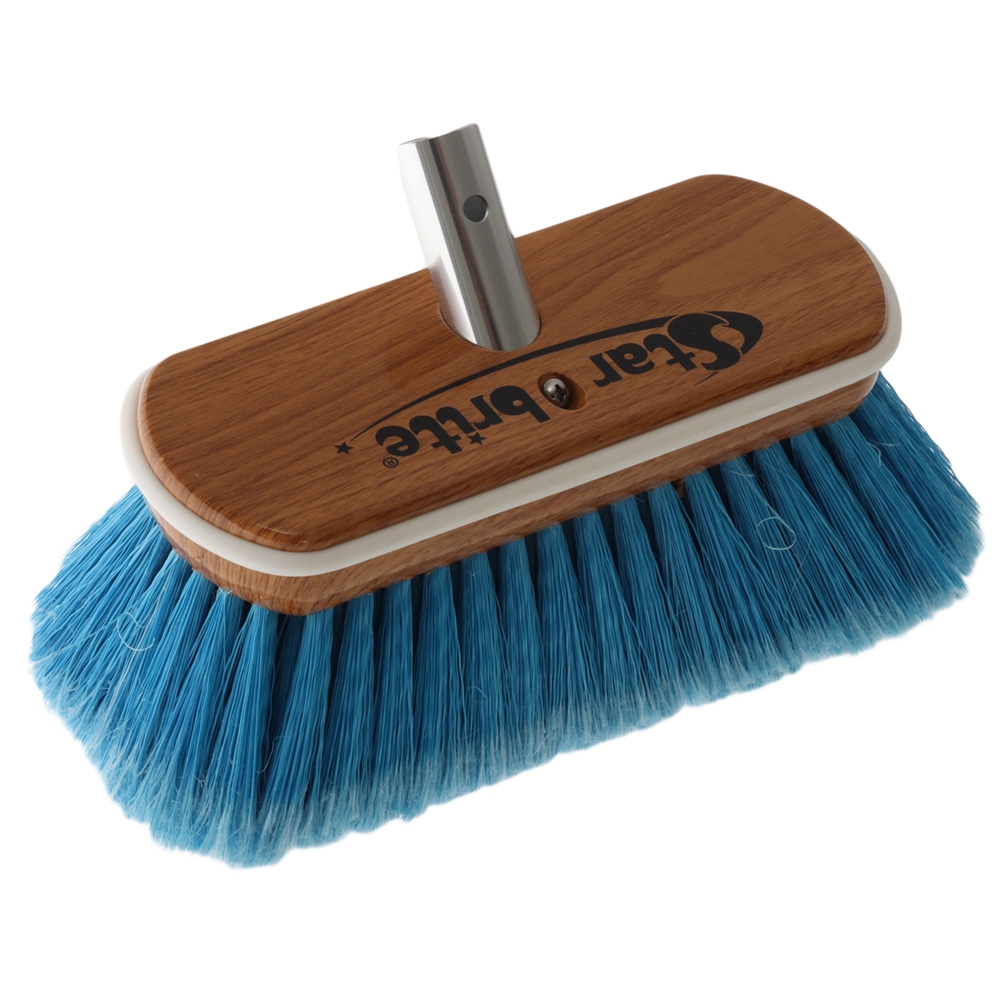 Star Brite Wooden Replacement Brush Head Blue Medium