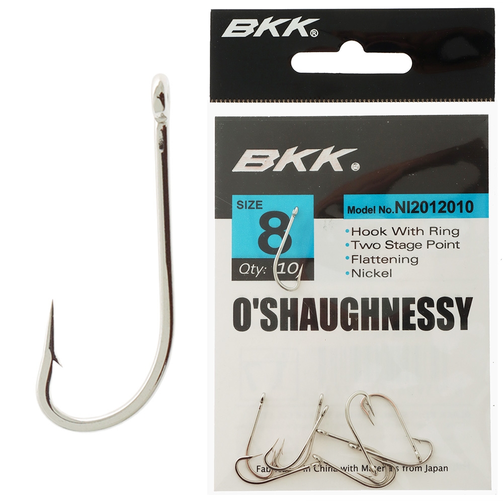 BKK O'Shaughnessy-R Bait Hooks #8 Qty 10