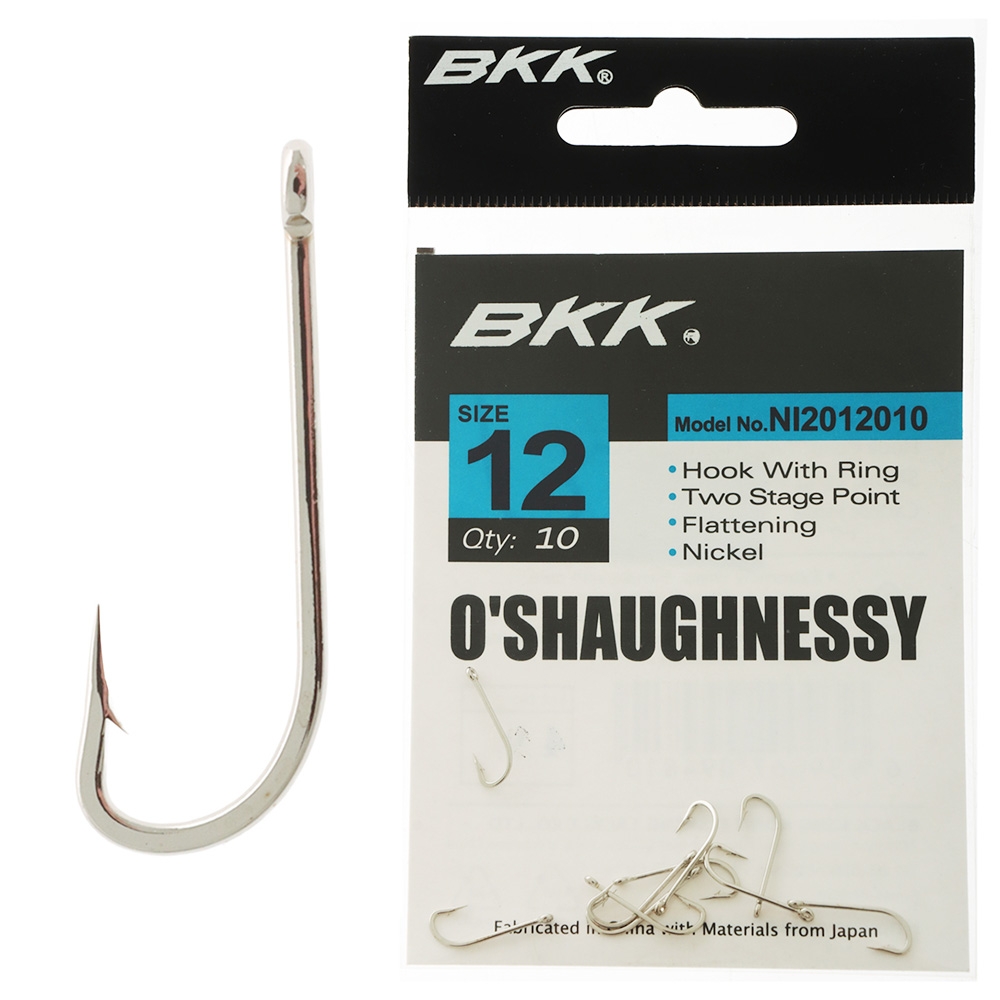 BKK O'Shaughnessy-R Bait Hooks #12 Qty 10