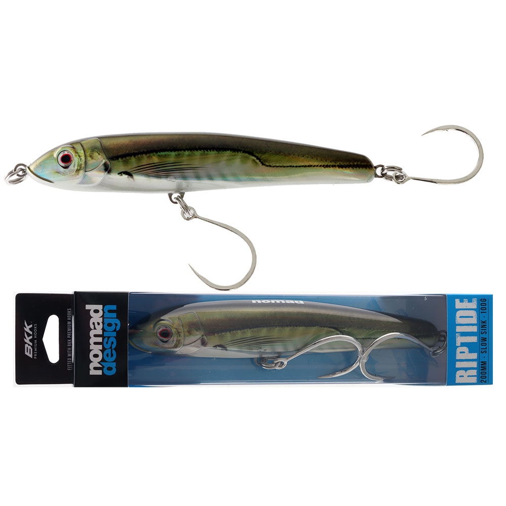 Nomad Design Riptide Sinking Lure 200mm Jack Mackerel