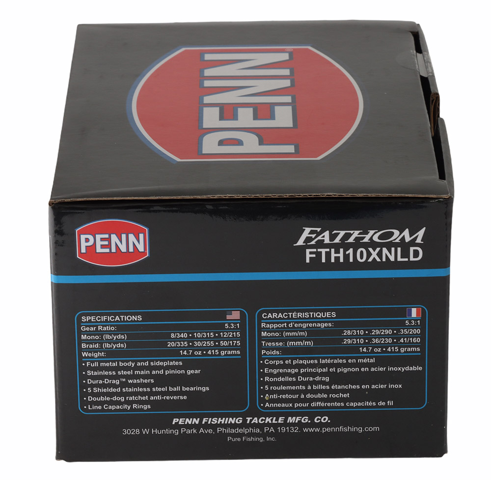 PENN Fathom 10 XNLD Lever Drag Jigging Reel
