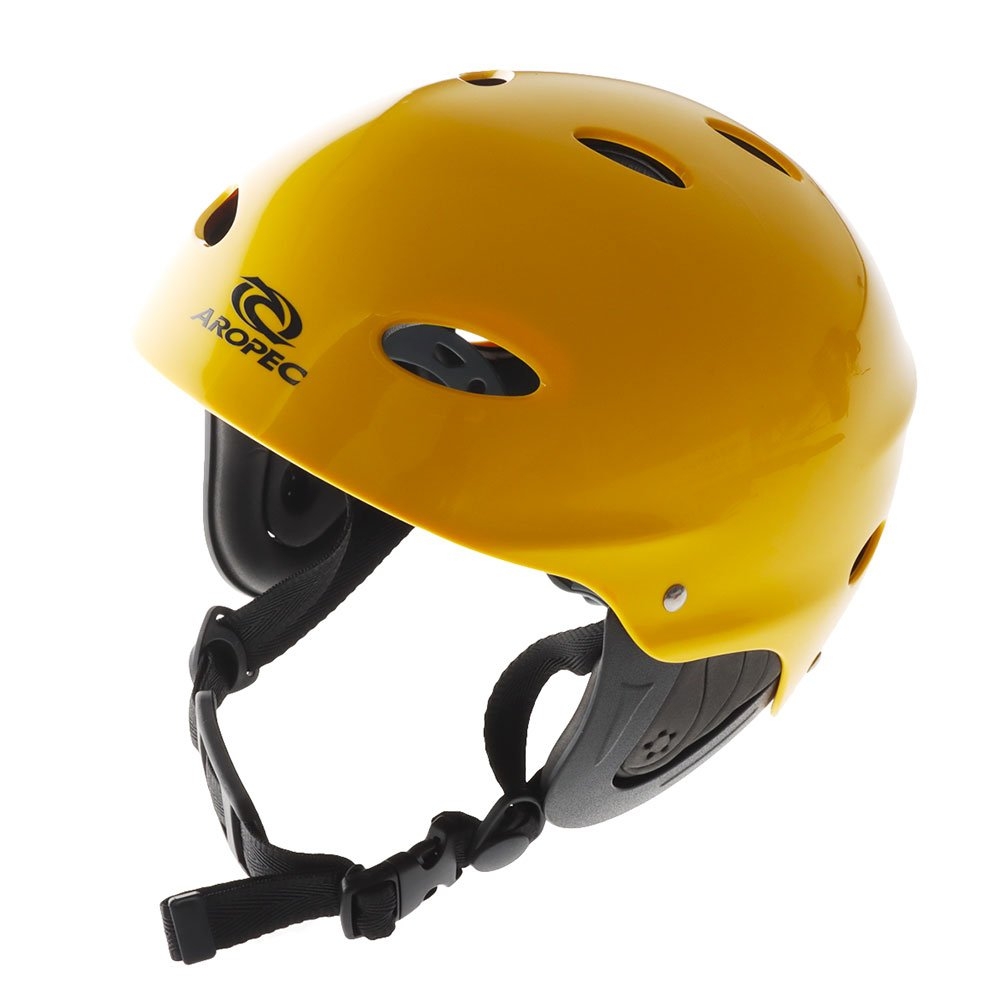 Aropec Water Sports Safety Helmet Bright Yellow Medium