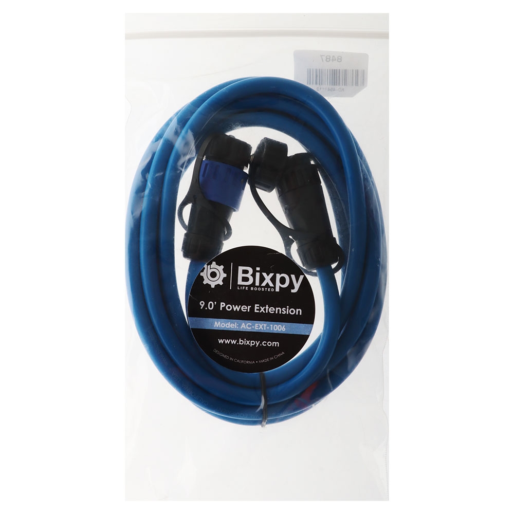 Bixpy Power Extension Cord for Outboard Power Pack 2.75m