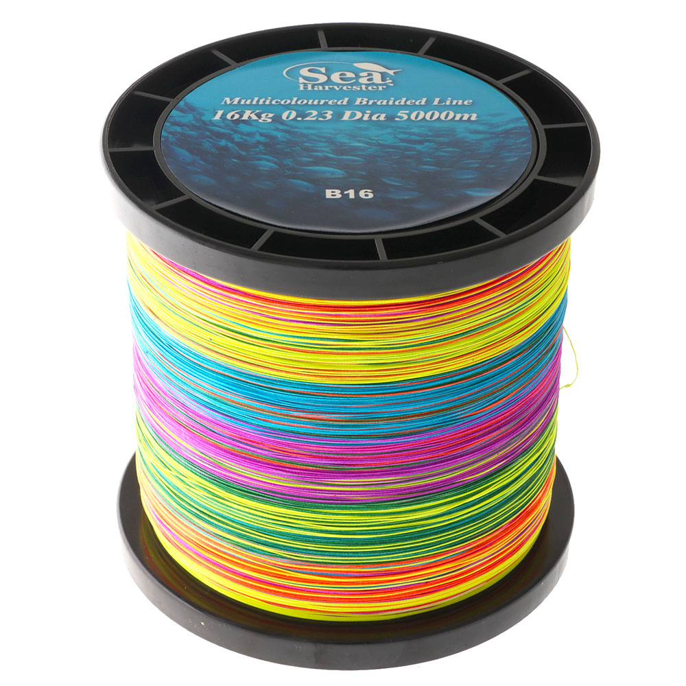 Sea Harvester 8 Core Rainbow Braid 16kg 5000m