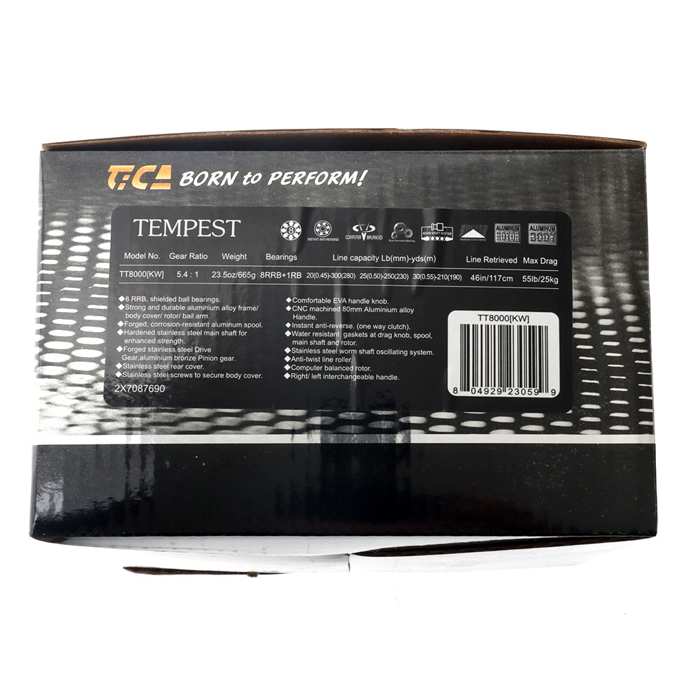 TiCA Tempest TT8000 Spinning Reel