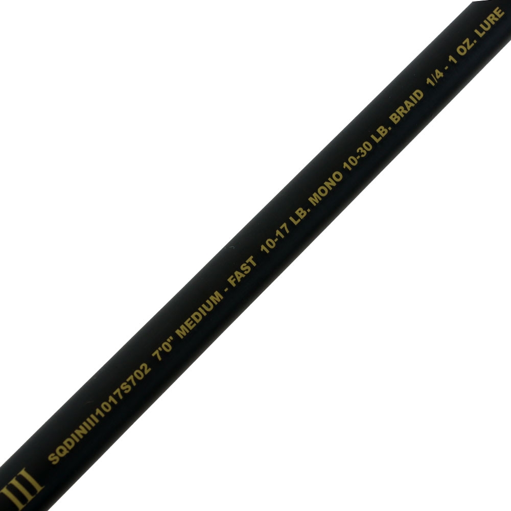 Penn Squadron III Soft Bait Spinning Rod 7ft 10-17lb 2pc