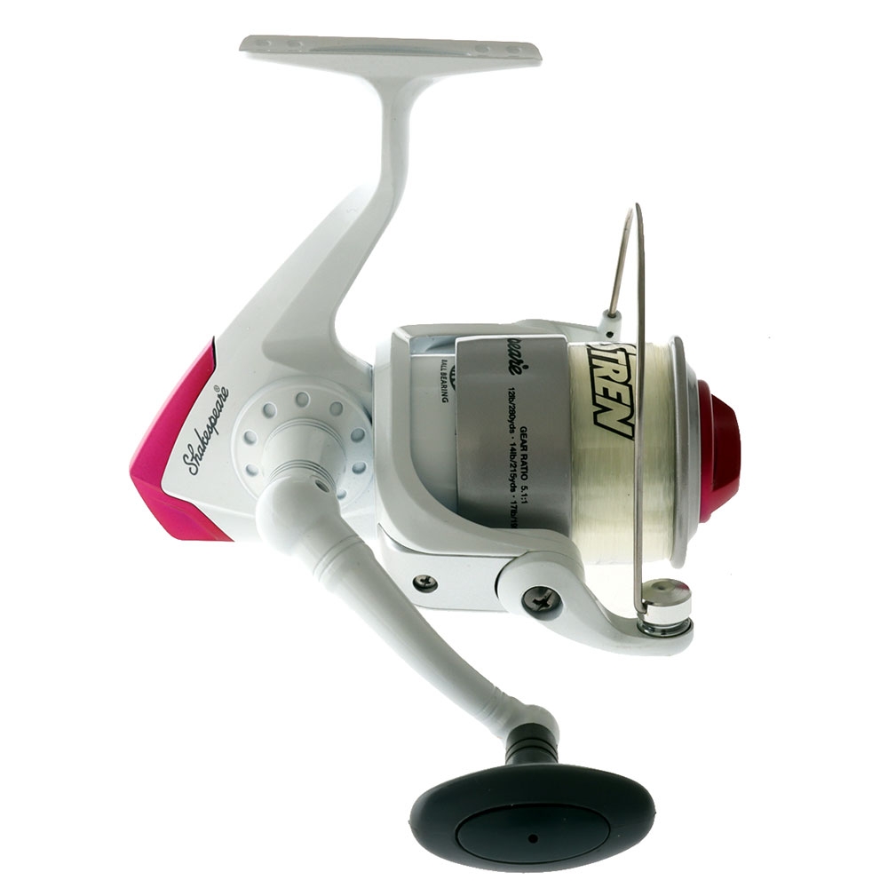 Shakespeare Bigwater Shimano Kidstix Girls Spin Kids Combo 5ft 5in 4-6kg 1pc Pink