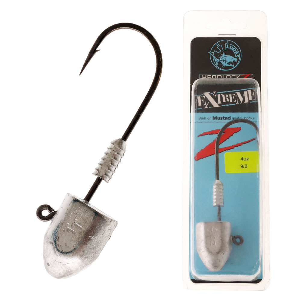 TT Lures HeadlockZ Extreme Jig Heads 9/0 4oz Qty 1