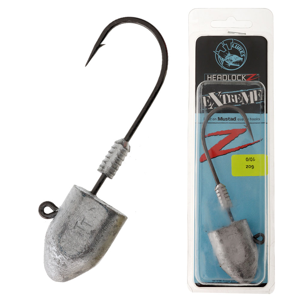 TT Lures HeadlockZ Extreme Jig Heads 10/0 6oz Qty 1