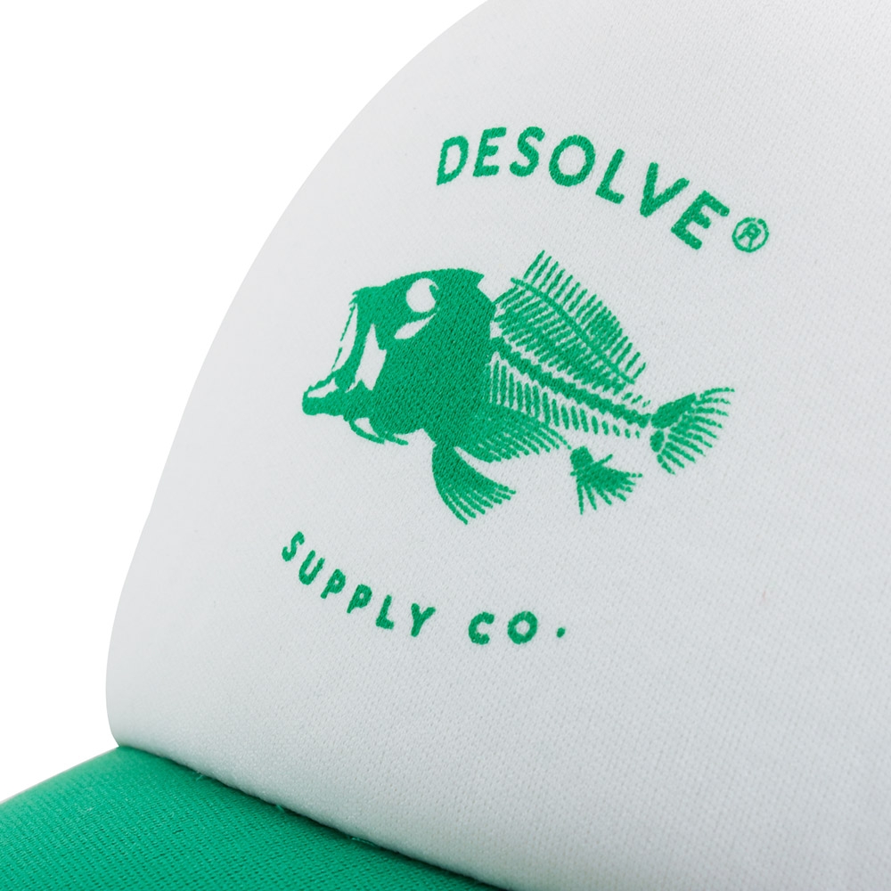 Desolve Snappy Trucker Cap Green