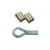 BLA Clamp Swage Copper Nickel Plated 6.4mm