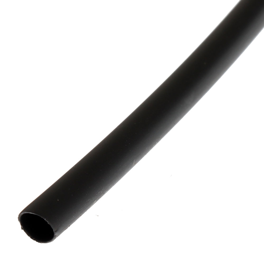 Double Wall Glued Heat Shrink Tube Black 4.8mm x 1m
