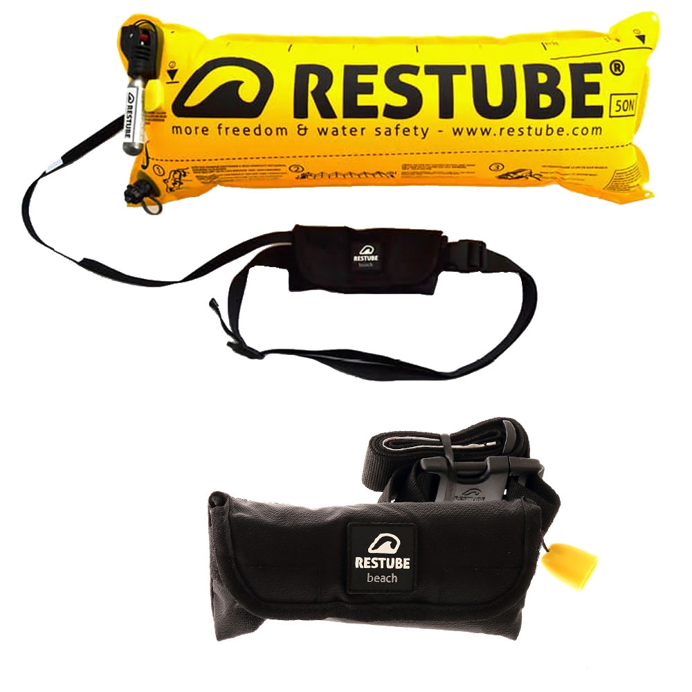 Restube Beach Inflatable Waistbelt PFD / Lifebuoy 50N