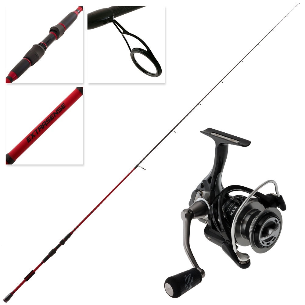 Okuma ITX 4000 CD Rods New Extrasense Dropshot Softbait Spin Combo 7ft 6in 6-10kg 2pc