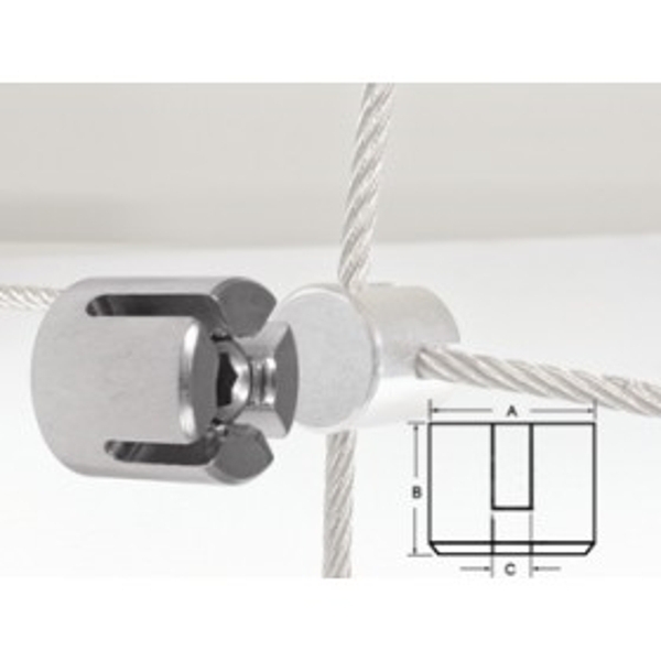 BLA Stainless Steel Pelican Hook Body - M6