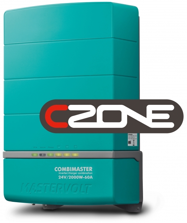 Mastervolt CombiMaster Pure Sine Wave Marine Inverter/Charger 2000W 24VDC to 120VAC