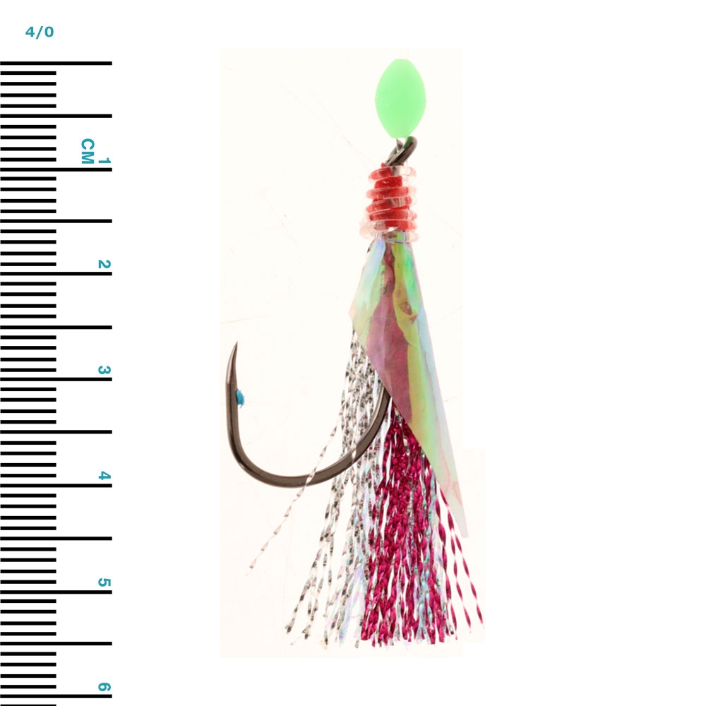 Mustad UltraPoint Penetrator Flasher Rig Green Pink