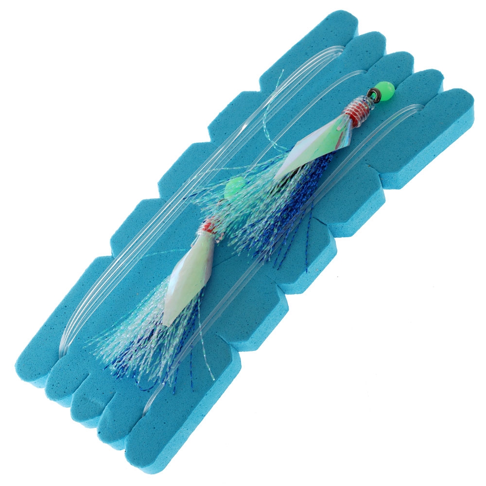 Mustad UltraPoint Penetrator Flasher Rig Blue Silver