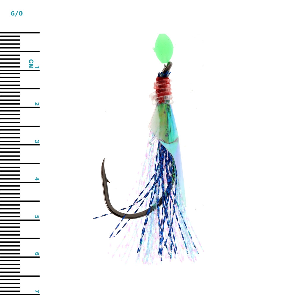 Mustad UltraPoint Penetrator Flasher Rig Blue Silver