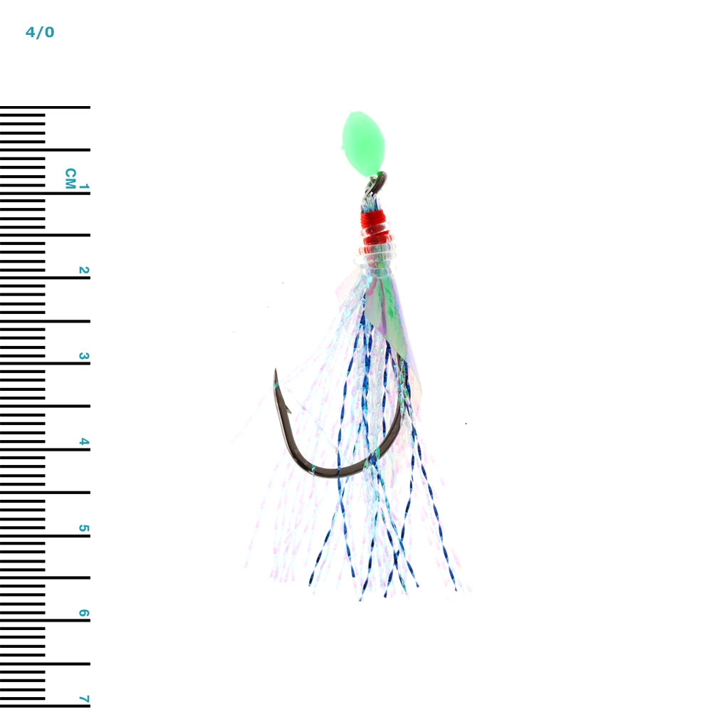 Mustad UltraPoint Penetrator Flasher Rig Blue Silver