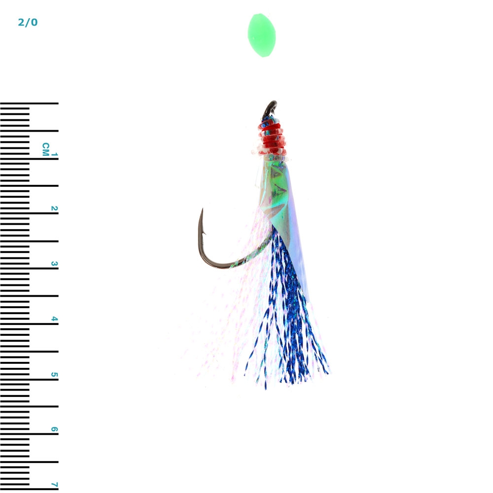 Mustad UltraPoint Penetrator Flasher Rig Blue Silver