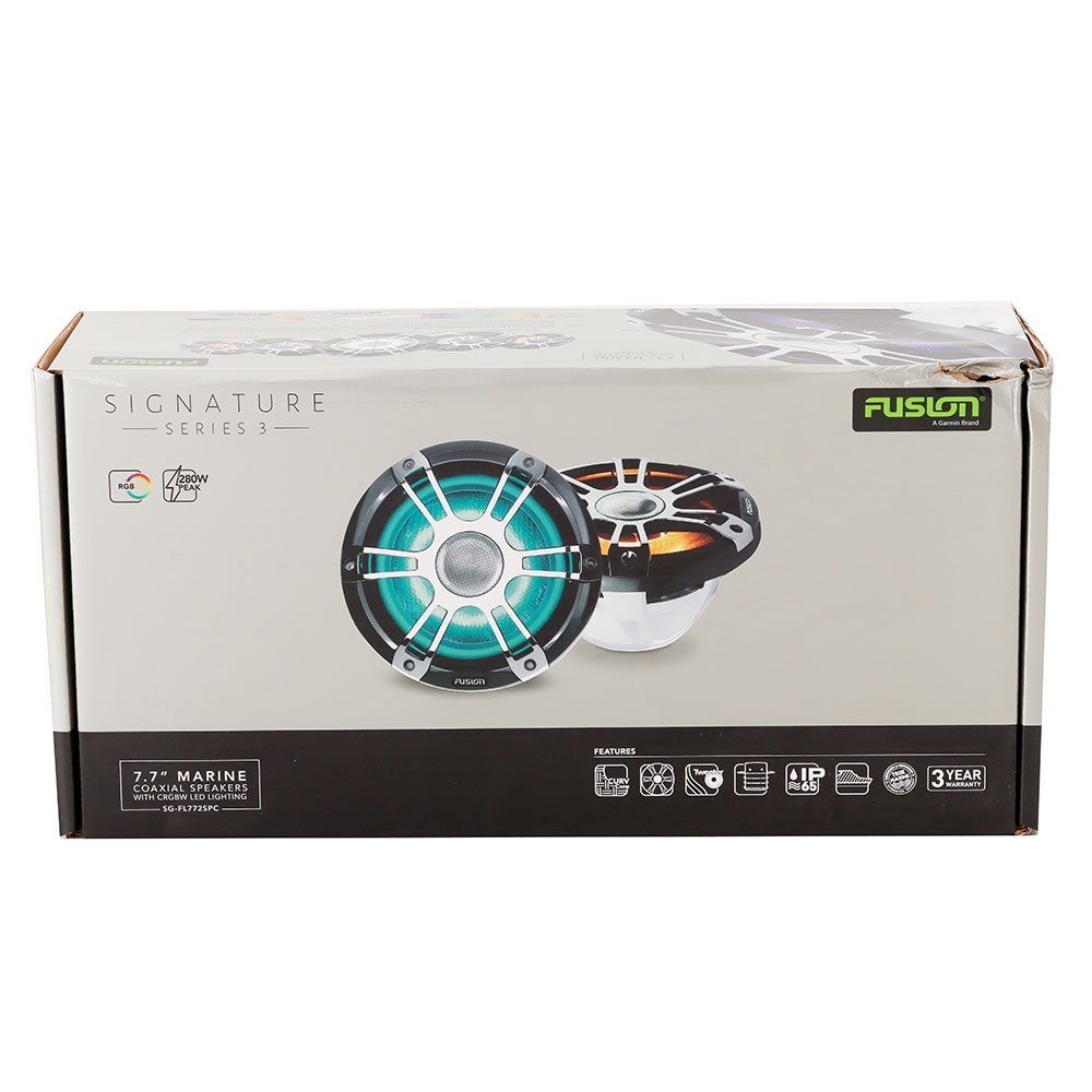 Fusion SG-FL772SPC Signature Series Chrome Sports Speakers 7.7in 280W