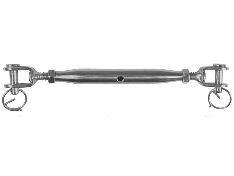 BLA Stainless Steel Fork and Fork Closed Body Turnbuckle - M12