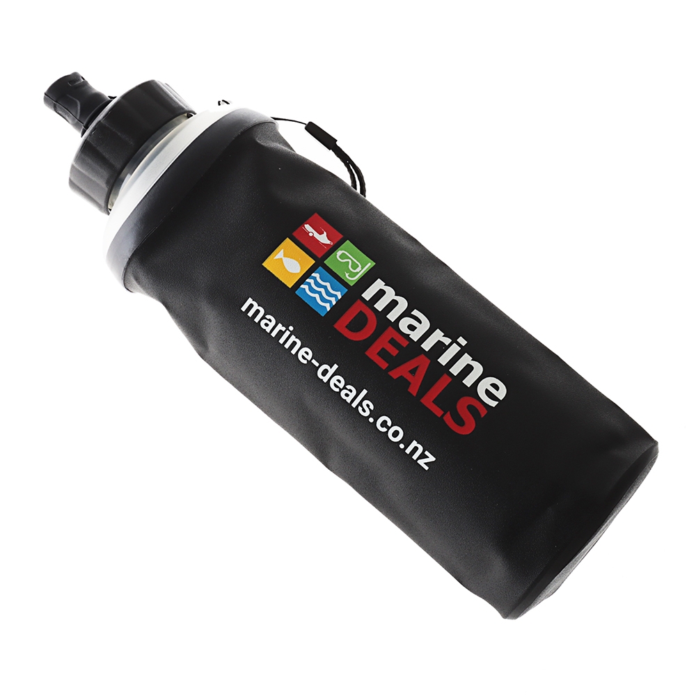 Marine Deals Soft Collapsible Water Bottle 750ml Black