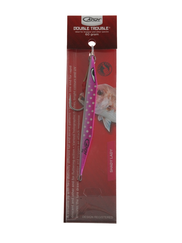 Catch Double Trouble Jig 60g Shady Lady