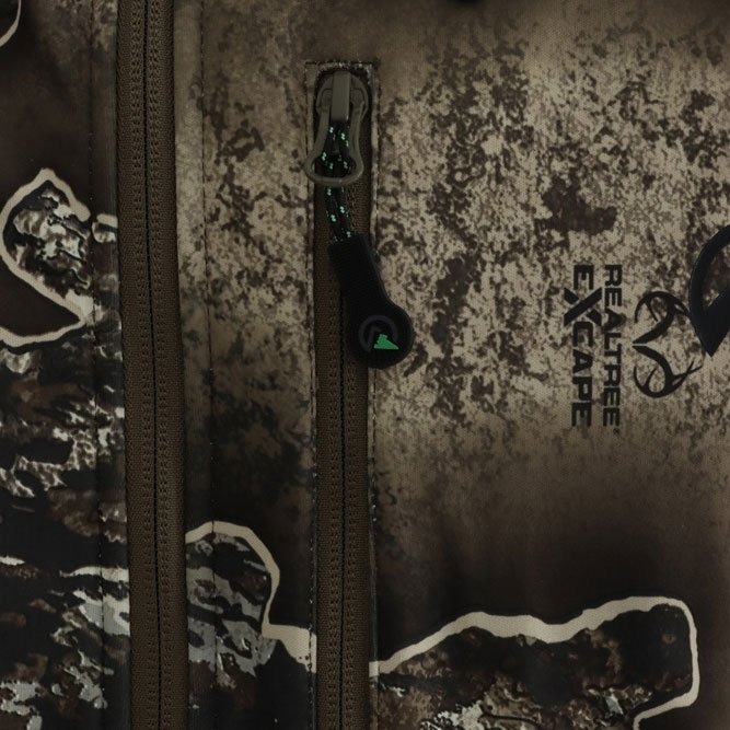 Ridgeline Ascent Half Zip Softshell Fleece Mens Hoodie