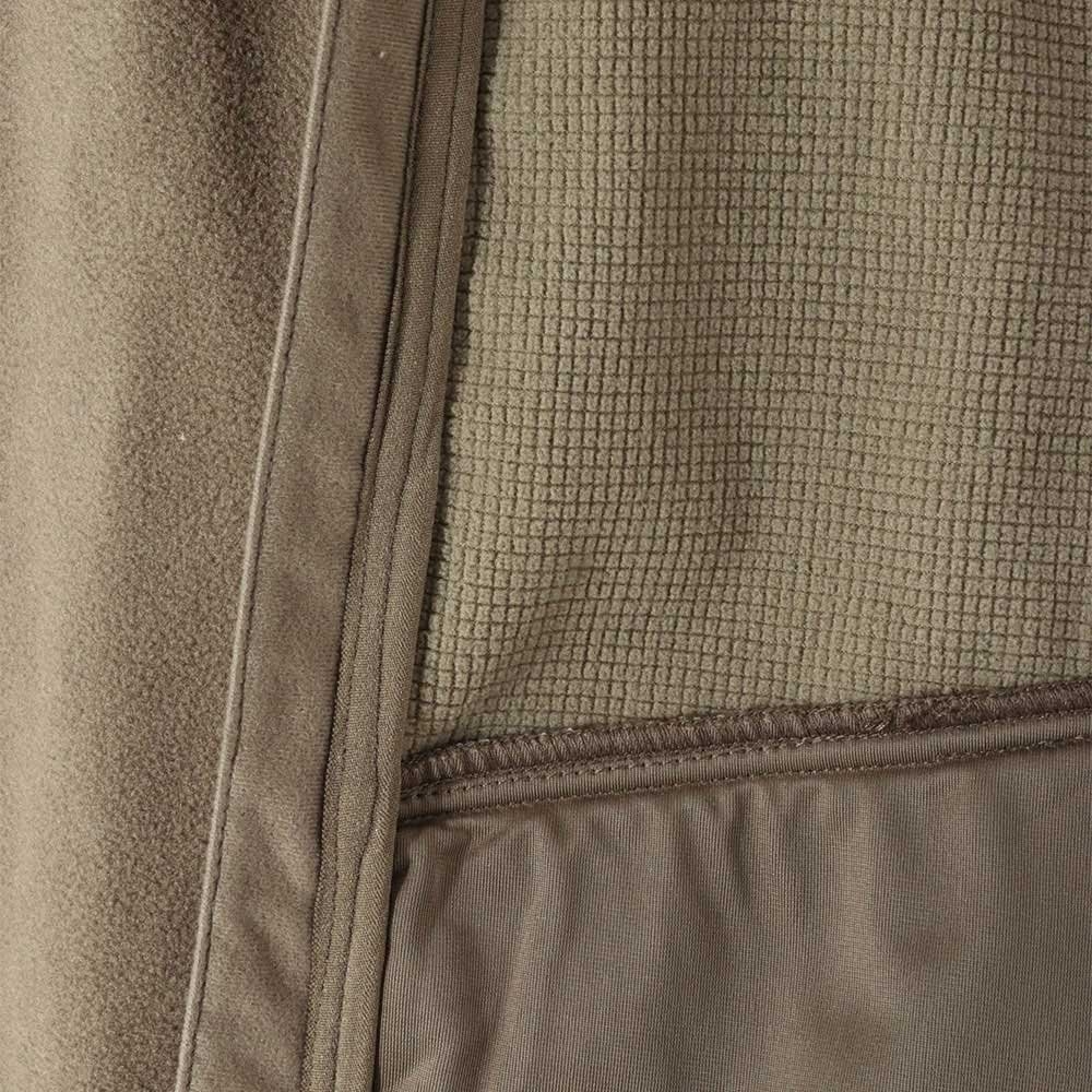 Ridgeline Ascent Half Zip Softshell Fleece Mens Hoodie Lead/Squall XL