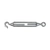 BLA Open Body Turnbuckle Galvanised Hook/Eye M6