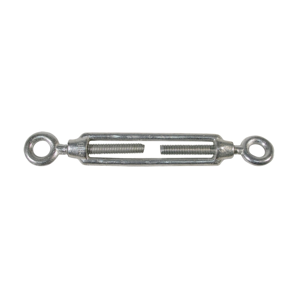 BLA Open Body Turnbuckles - Galvanised Eye and Eye M8