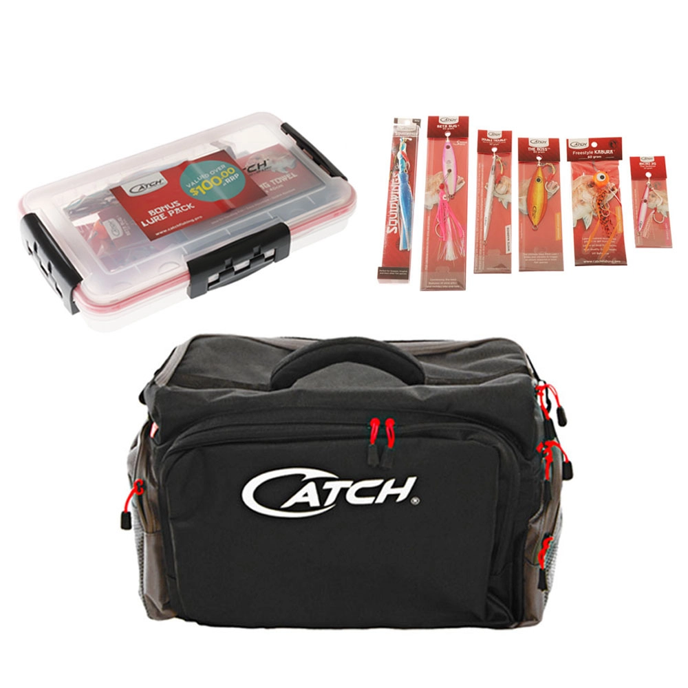Catch 5 Compartment Tackle Shoulder Bag with Tackle Catch 5 Compartment Tackle Shoulder Bag with Tackle