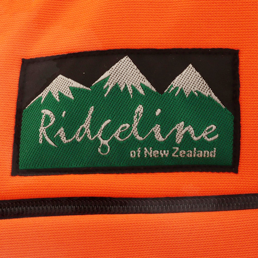 Ridgeline Forestry Spec Hi-Viz Fleece T-Shirt Black/Orange/Reflective