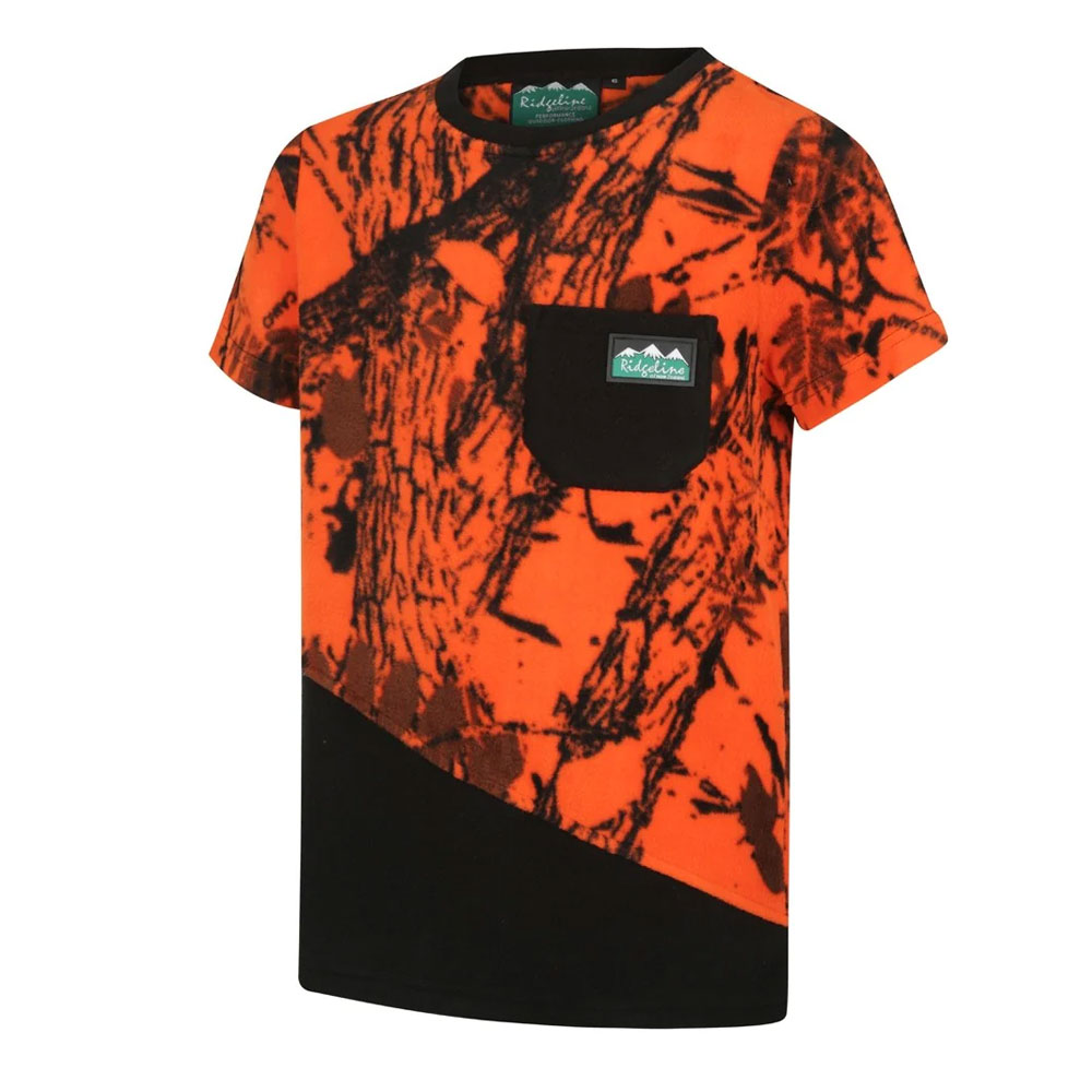 Ridgeline Rugged Kids 4 Piece Clothing Pack Field Blaze Camo/Black 16 Years