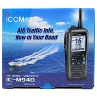 Icom M94D-E Floating Handheld VHF Radio with AIS, GPS and DSC Thumbnail Icom M94D-E Floating Handheld VHF Radio with AIS, GPS and DSC