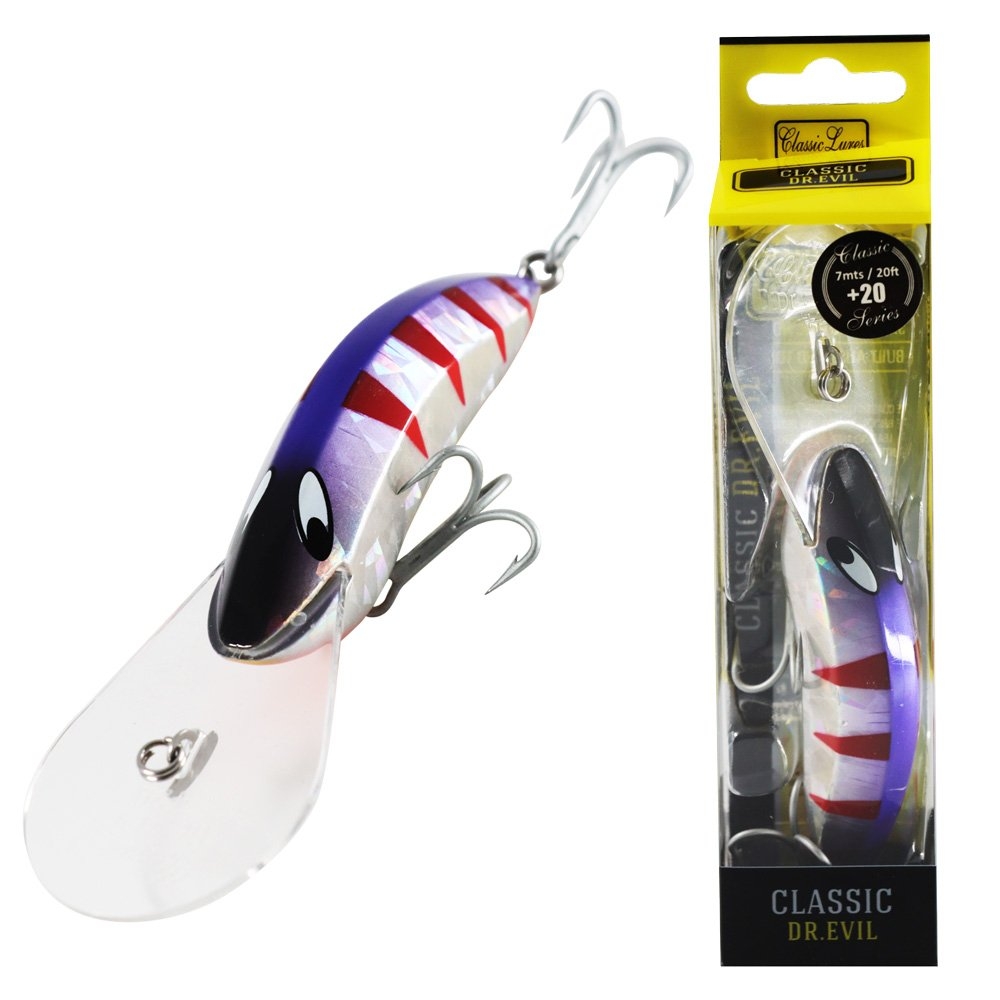 Gillies Classic Dr. Evil Lure 90mm Mullet Dazzler
