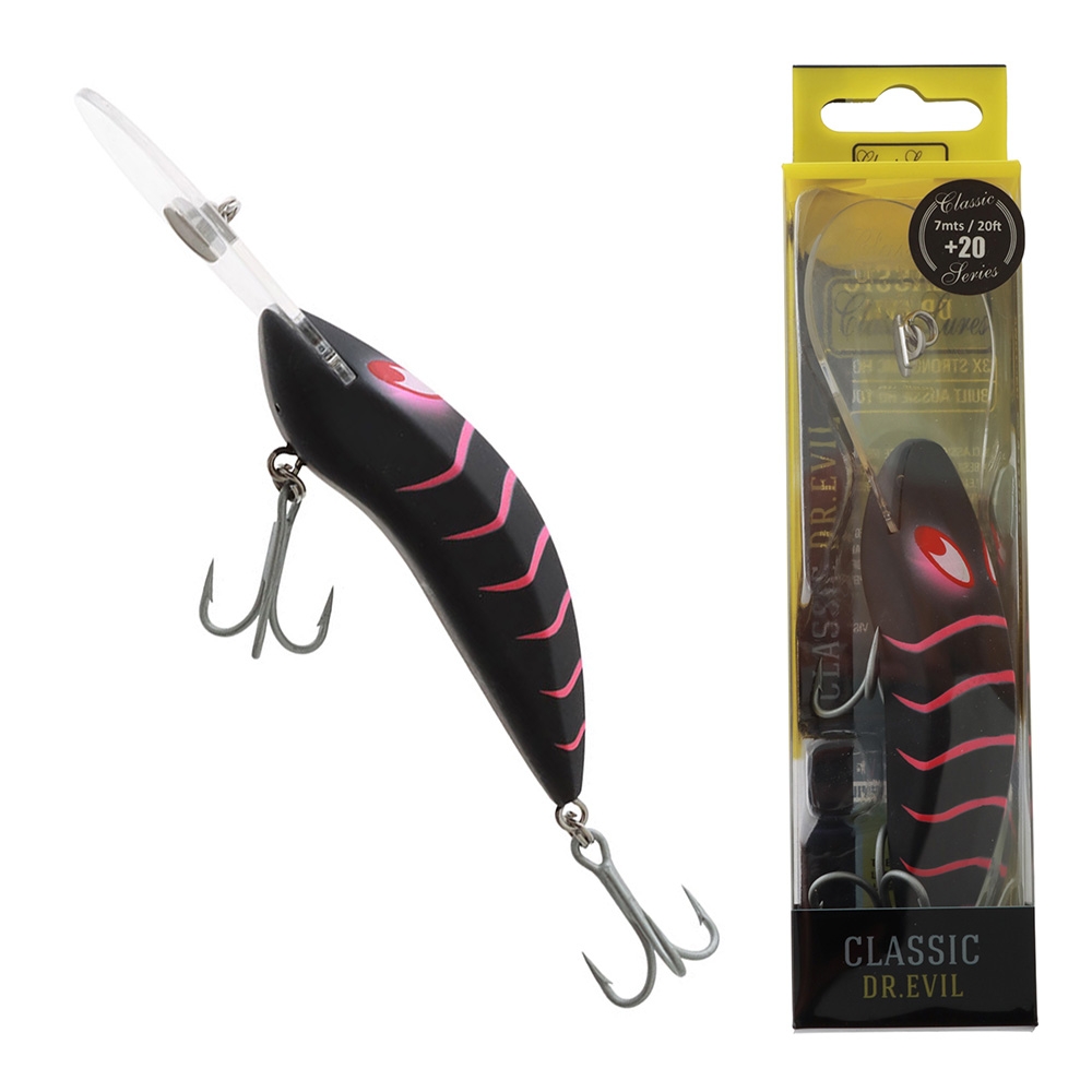 Gillies Classic Dr. Evil Lure 90mm Pink Knight