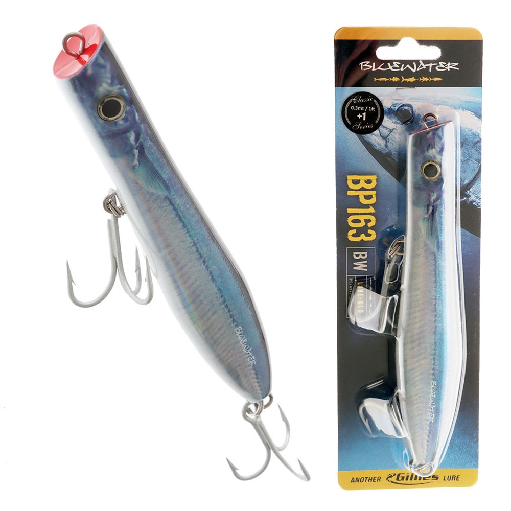 Gillies Classic Bluewater Rocket Popper Lure 163mm Saury