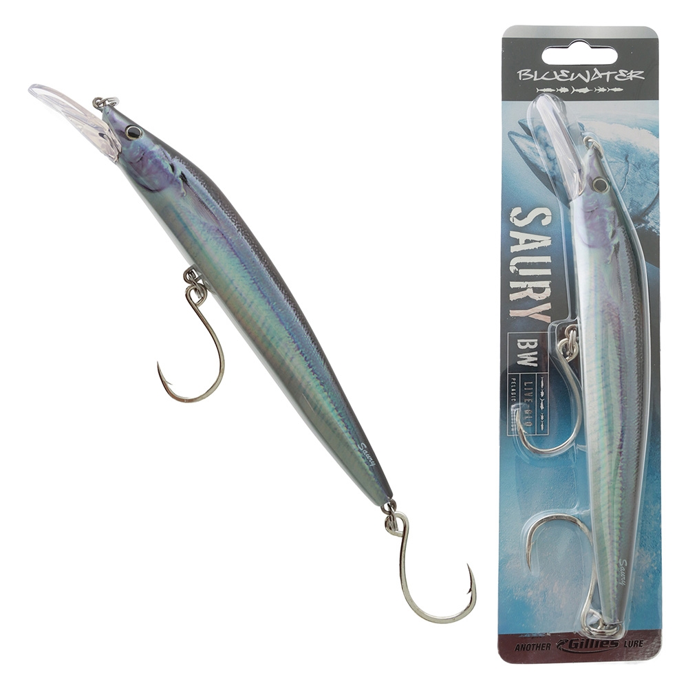Gillies Bluewater Saury Bibbed Lure 230mm Saury