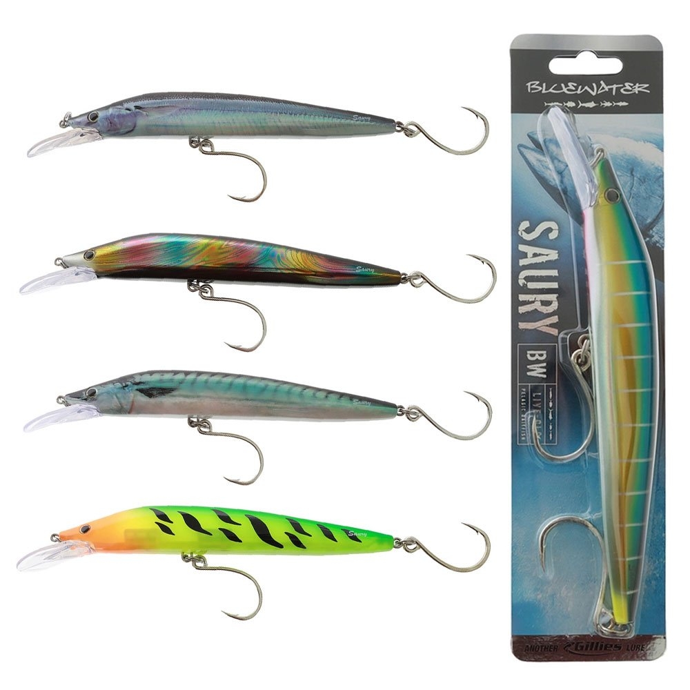 Gillies Bluewater Saury Bibbed Lure 230mm
