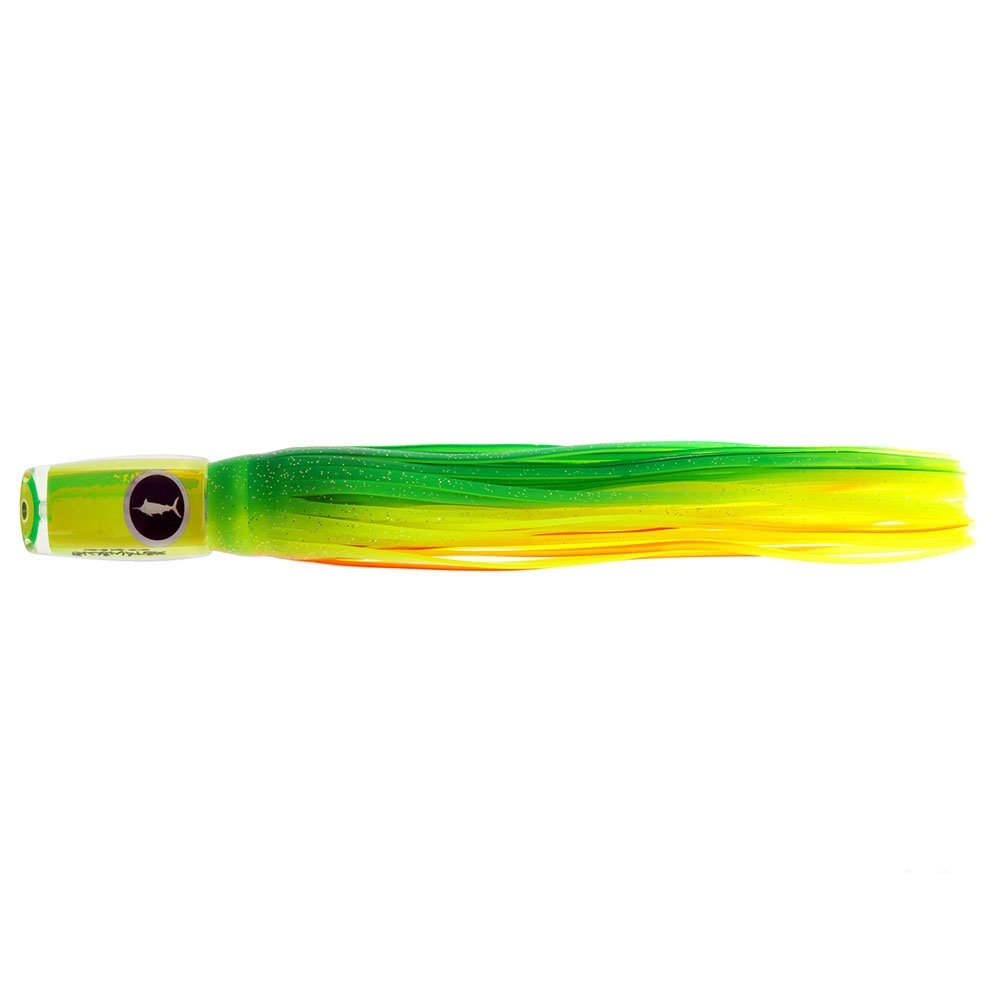 Gillies Bluewater Popper Trolling Tuna Lure 25.4cm Chart/Orange Gillies Bluewater Popper Trolling Tuna Lure 25.4cm Chart/Orange
