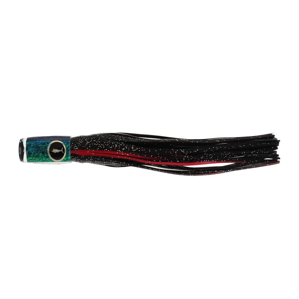 Gillies Bluewater Popper Trolling Tuna Lure 25.4cm Black/Red Gillies Bluewater Popper Trolling Tuna Lure 25.4cm Black/Red