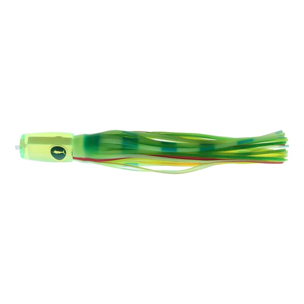 Gillies Bluewater Popper Trolling Tuna Lure 25.4cm Lumo Green