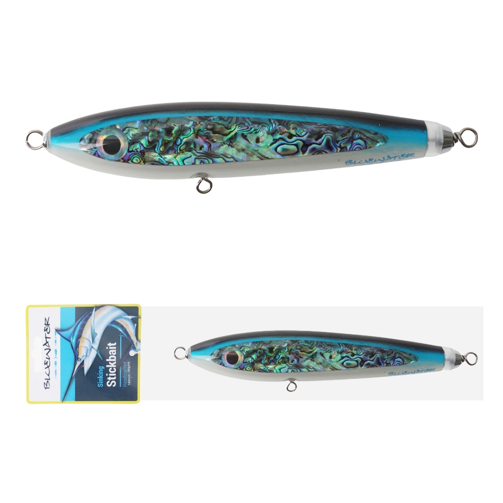 Gillies Bluewater Sinking Stickbait 180mm 74g Blue 