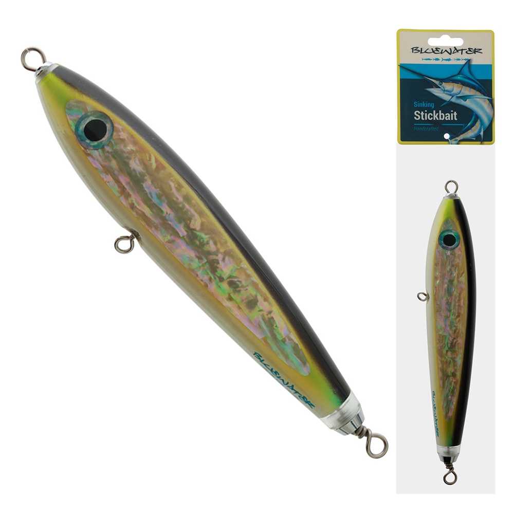 Gillies Bluewater Stickbait 180mm 74g Gold - Sinking