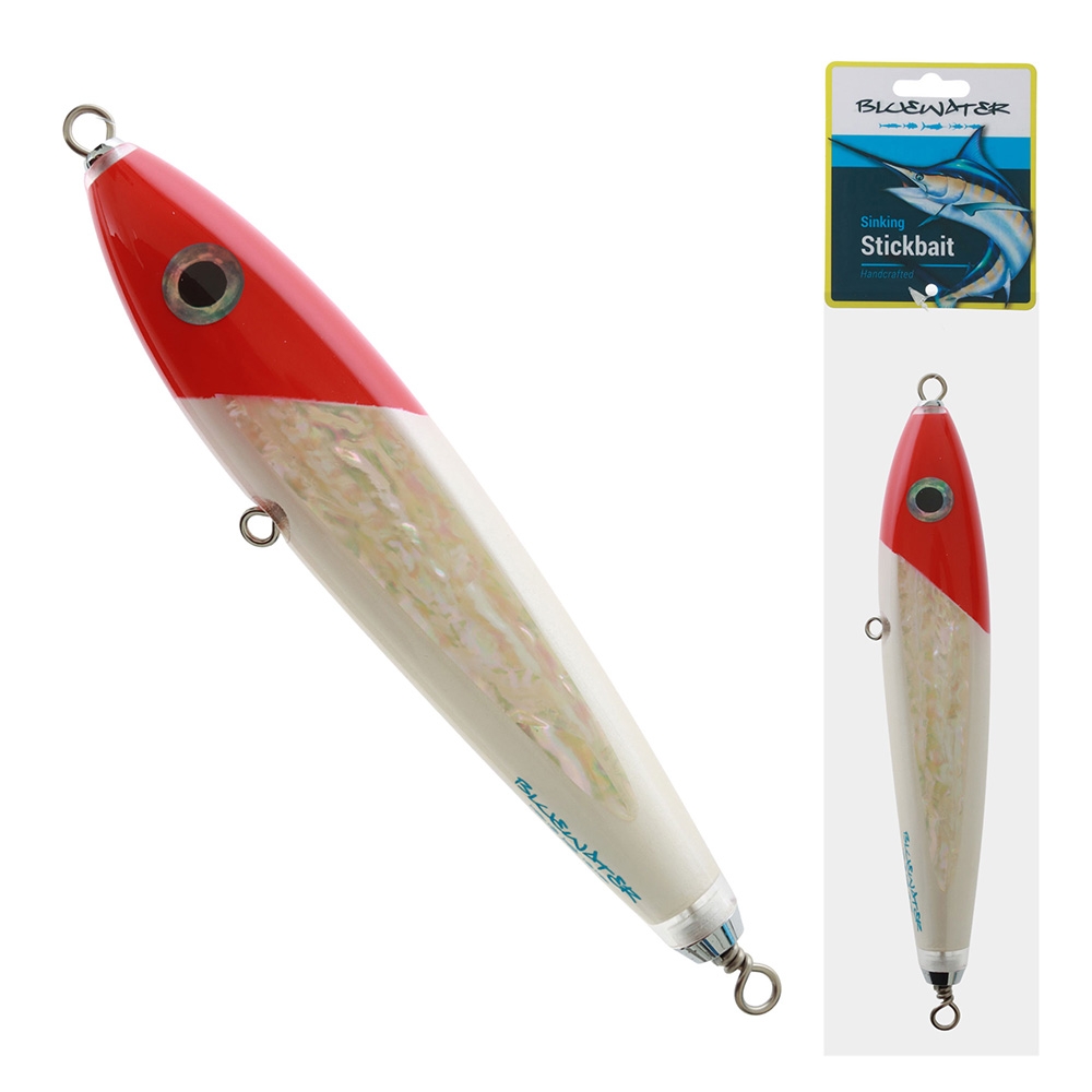 Gillies Bluewater Stickbait 180mm 74g Red Head - Floating